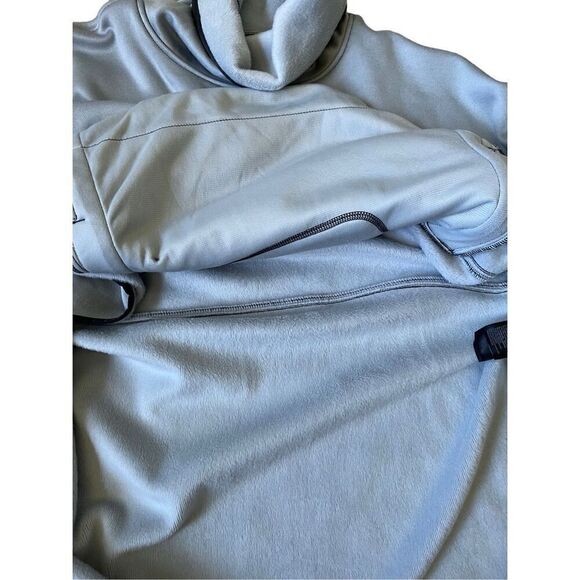 North Face Canyon Flats Stretch Poncho Pullover Gray size Small - Picture 10 of 13